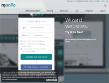 Tablet Screenshot of manifo.com